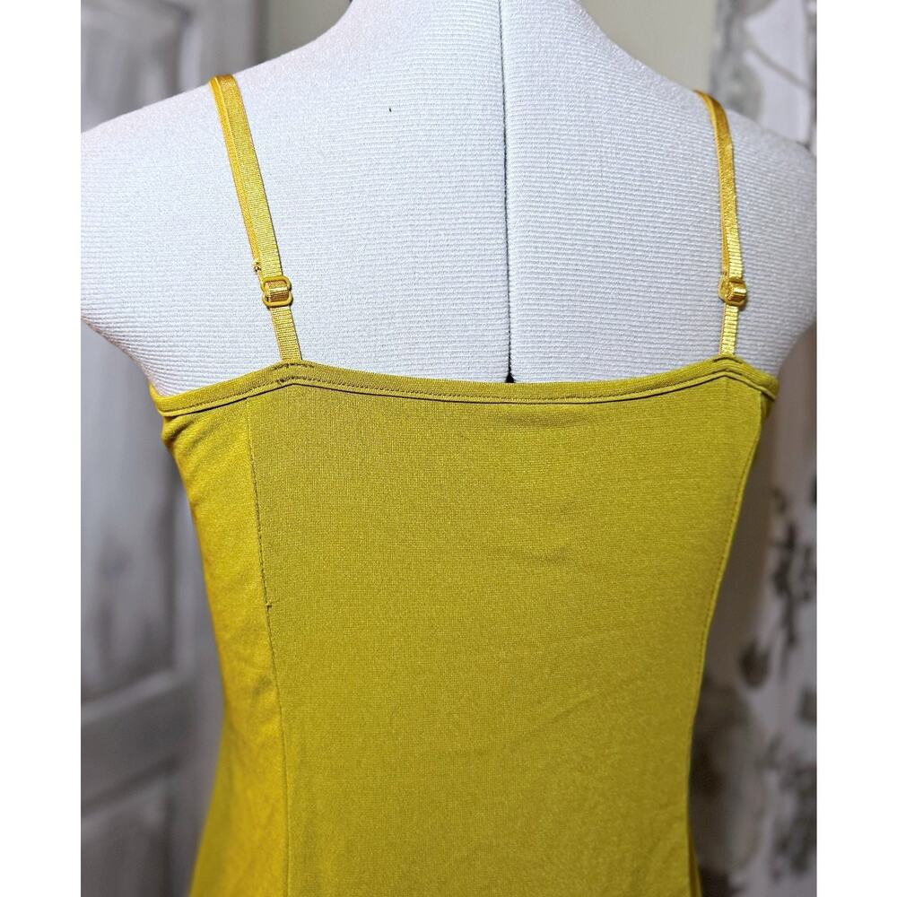 Ozz Oneste Embroidered Camisole Tank Top Green Japan Jfashion Punk y2k Grunge - Picture 7 of 16